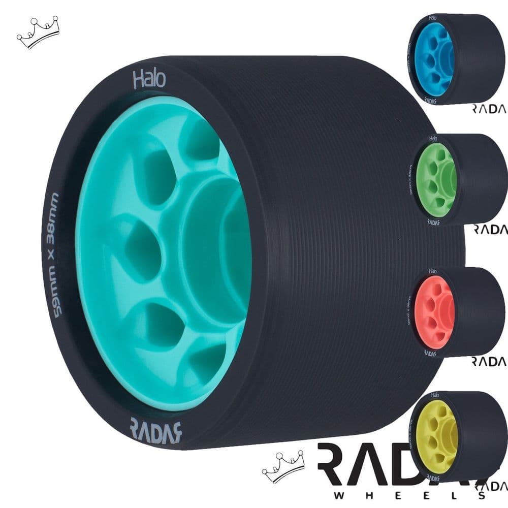 Radar Halo 59mm wheels with bearings deal