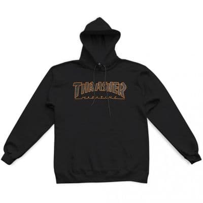 Thrasher flame logo hoodie (1)