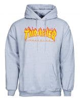 Gray thrasher flame 2024 hoodie