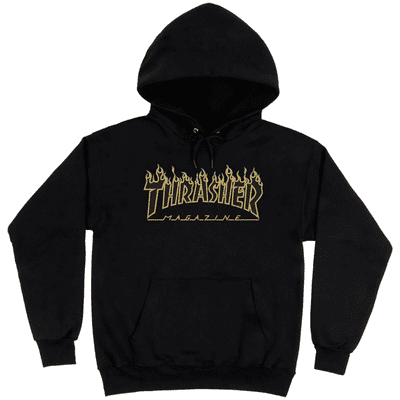 Thrasher Flame logo Hoody