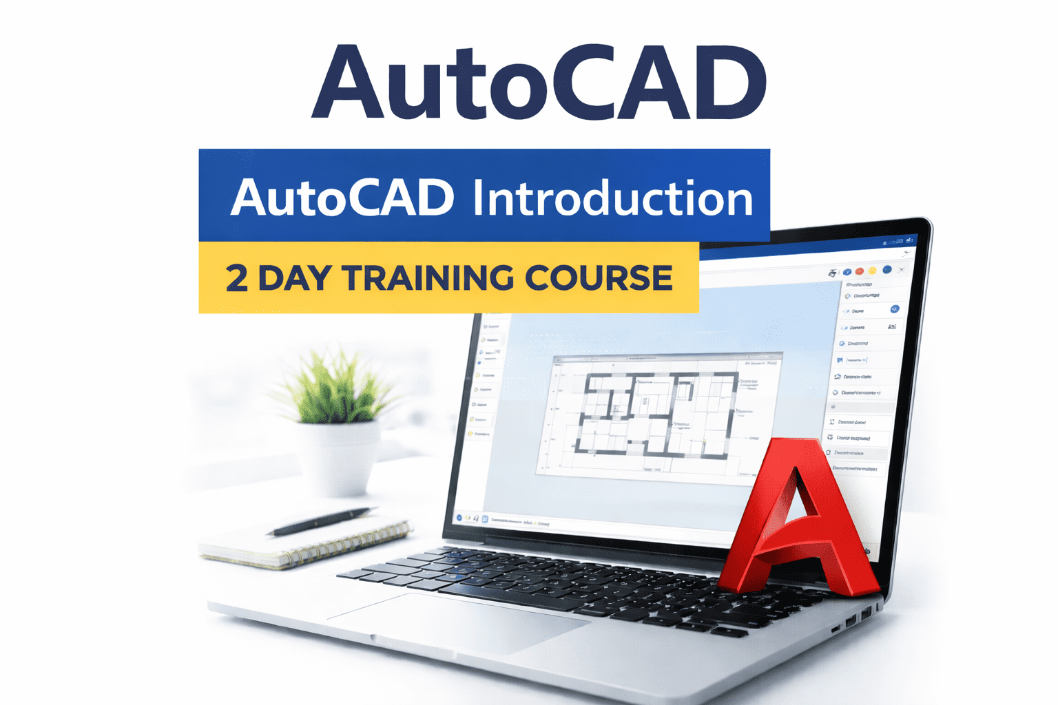AutoCAD Introduction 2 day course for up to 8 people