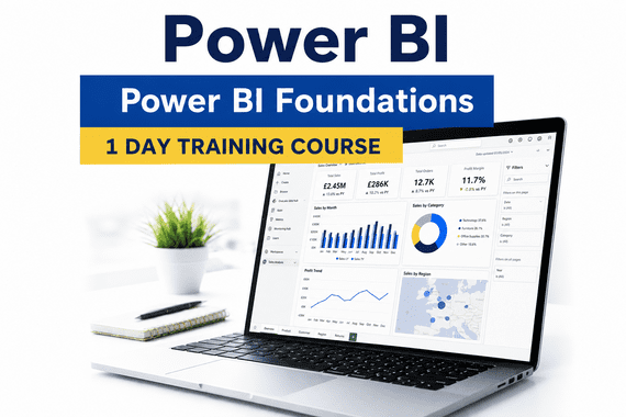 Power BI Foundation - 1 day course for up to 8 people