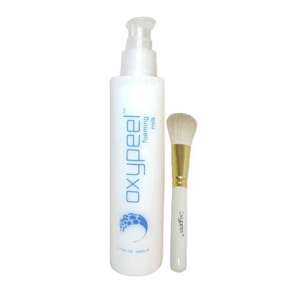 Oxypeel Foaming Milk 200ml & Brush