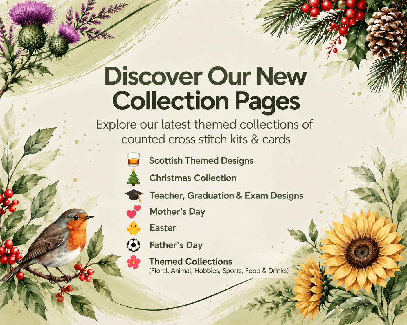 Discover Our New Collection Pages