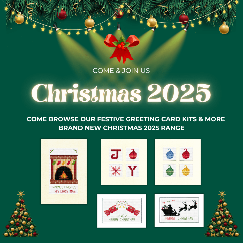Discover Our New Christmas Cross Stitch Card Kits for 2025