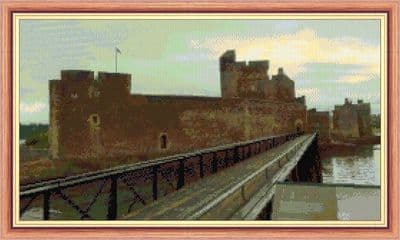 Blackness Castle: Counted Cross Stitch Kit or Chart | 14ct 18