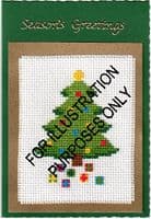 Christmas Tree, Snowman, Penguin & Cross ~ PDF CHARTS A6 Cross Stitch