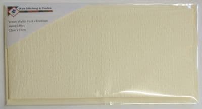 Cream DL Money Wallet Card 8.3