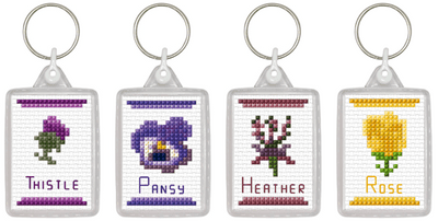 Flower Keyrings