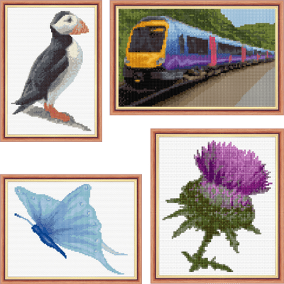 Mini Cross Stitch Kits