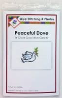 Peaceful Dove Christmas Cross Stitch Card Kit | 14ct A6