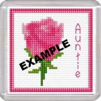 Pink Rose Coaster 3.8