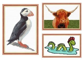 Scottish Animals - Cross Stitch Designs