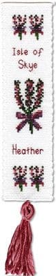 Scottish Heather: Bookmark Counted Cross Stitch Kit