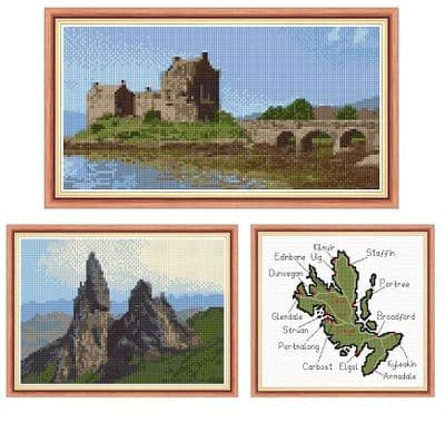 Scottish Landscapes & Castles - Cross Stitch Kits