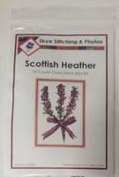 Scottish Purple Heather ~ 14 Count Cross Stitch Mini Kit