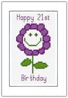 Smiley Daisy Flower Design ~ 