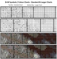 Stitch A Photo, CHART ONLY, 14/16/18 Counted Cross Stitch Designs