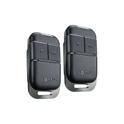 2 télécommandes Keypop 2 RTS  Somfy- Portail et porte de garage