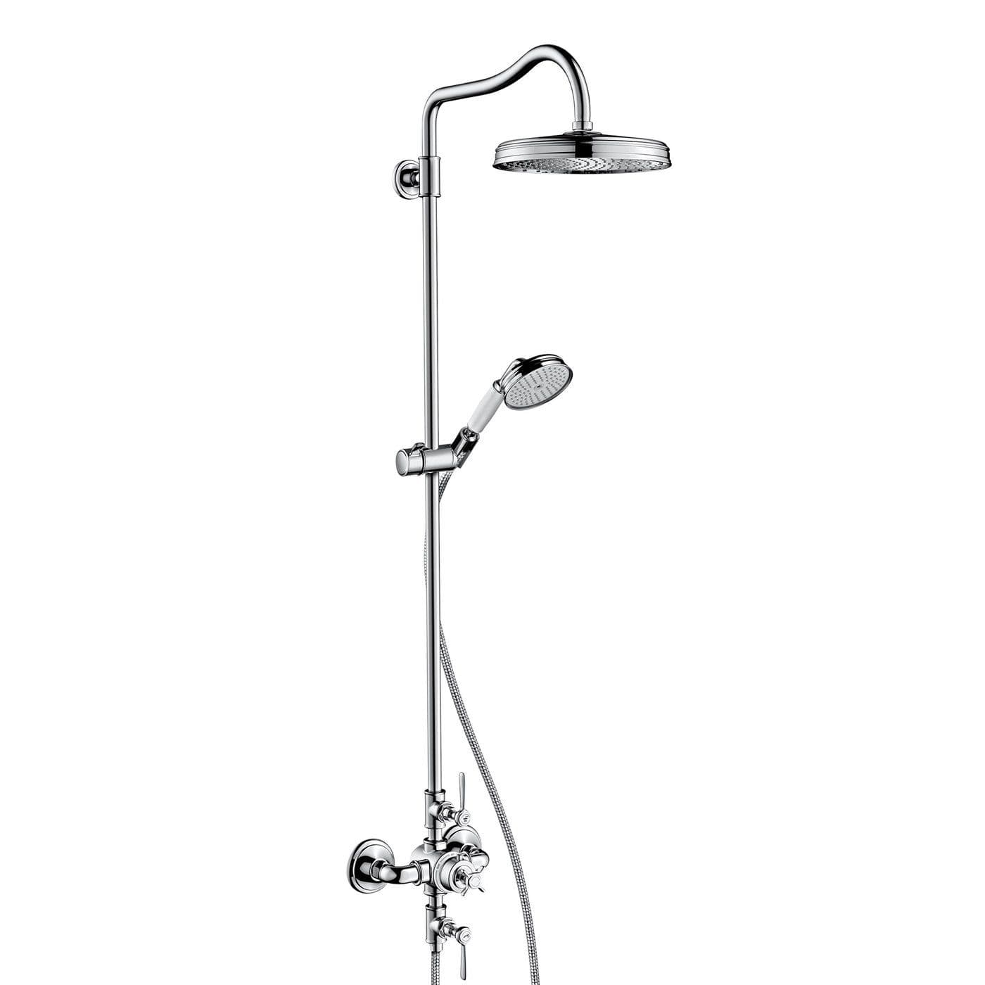 AXOR Montreux Colonne de douche avec mitigeur thermostatique chrome ...