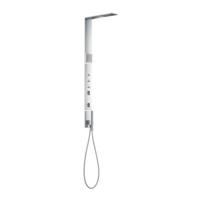 AXOR ShowerComposition Colonne de douche, Mitigeur thermostatique avec EcoSmart, chrome  12595000