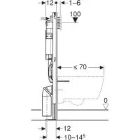 Bâti-support Geberit Duofix 111.333.00.6 UP320 Sigma 111333006