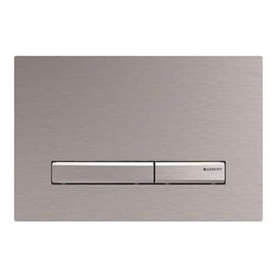 Geberit Sigma 50 Plaque de déclenchement 115788GH2  Aspect Chrome Brossé/Chrome (115.788.GH.2)