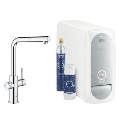 GROHE BLUE HOME KIT DE DÉMARRAGE - MITIGEUR BEC L 31539000 Chromé
