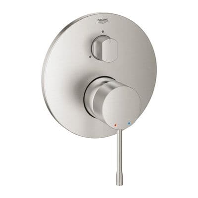 Grohe Essence - Mitigeur à encastrer pour 3 sorties, supersteel 24092DC1