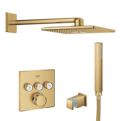 GROHE SmartControl Ensemble de douche encastrable -  Or Brossé