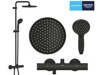 colonne de douche grohe noir
GROHE VITALIO START SYSTEM 250 COLONNE DE DOUCHE  266772430 SW811183   Noir Mat