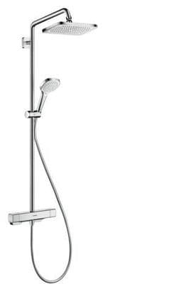Hansgrohe Croma - Colonne de douche thermostatique Showerpipe, 1jet, chrome 27630000