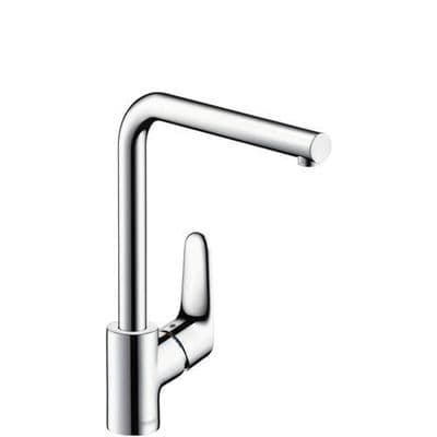 Hansgrohe Focus Mitigeur cuisine avec bec en L orientable sur 3 niveaux chromé 31817000