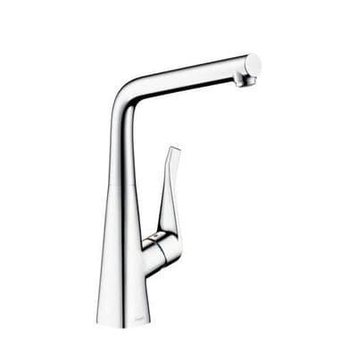 Hansgrohe Metris Mitigeur cuisine rabattable chromé 14823000