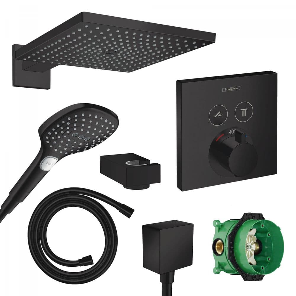 Sitemapcdatahttpsshopinf Inetcomcolonne De Douche Noire Hansgrohe