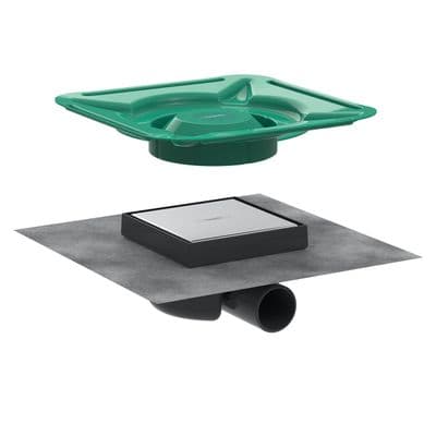 hansgrohe RainDrain Spot Évacuation de salle de bains, set complet