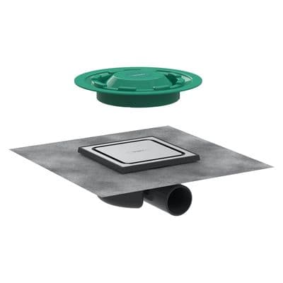 hansgrohe RainDrain Spot Évacuation de salle de bains set complet