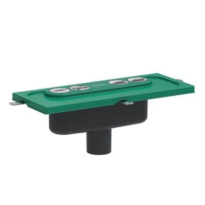 Hansgrohe RainDrain uBox universal Corps d'encastrement pour caniveau de douche.