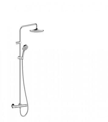 Hansgrohe Vernis Blend - Set de douche Showerpipe 200 avec thermostat, chrome 26276000