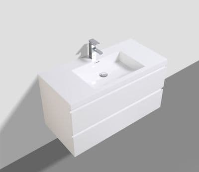 Meuble Albini 100 Blanc