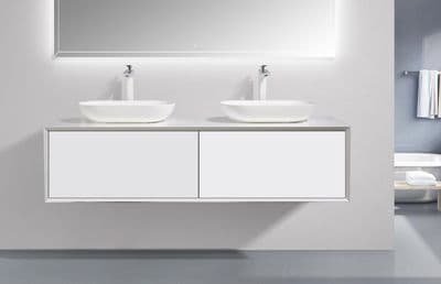 Meuble Nubilia blanc 140cm