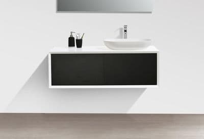 Meuble Nubilia noir 120cm