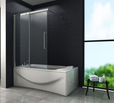 Pare Baignoire  coulissante Dozi 140x150