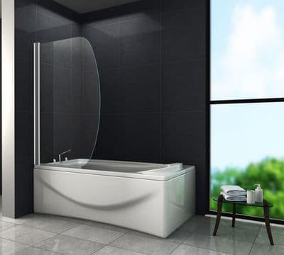 Pare Baignoire Moona 90x140 avec Porte-Serviette