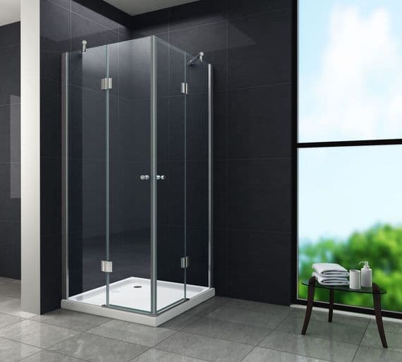Paroi d'angle Cornito 100x100 98x98