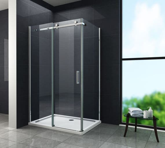 Paroi d'Angle coulissante Jupiter 120x80 118x78