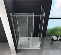 Paroi d'Angle coulissante Jupiter 120x90 118x88