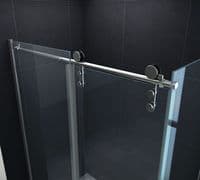 Paroi d'angle coulissante Jupiter 150x90 cm 148x88