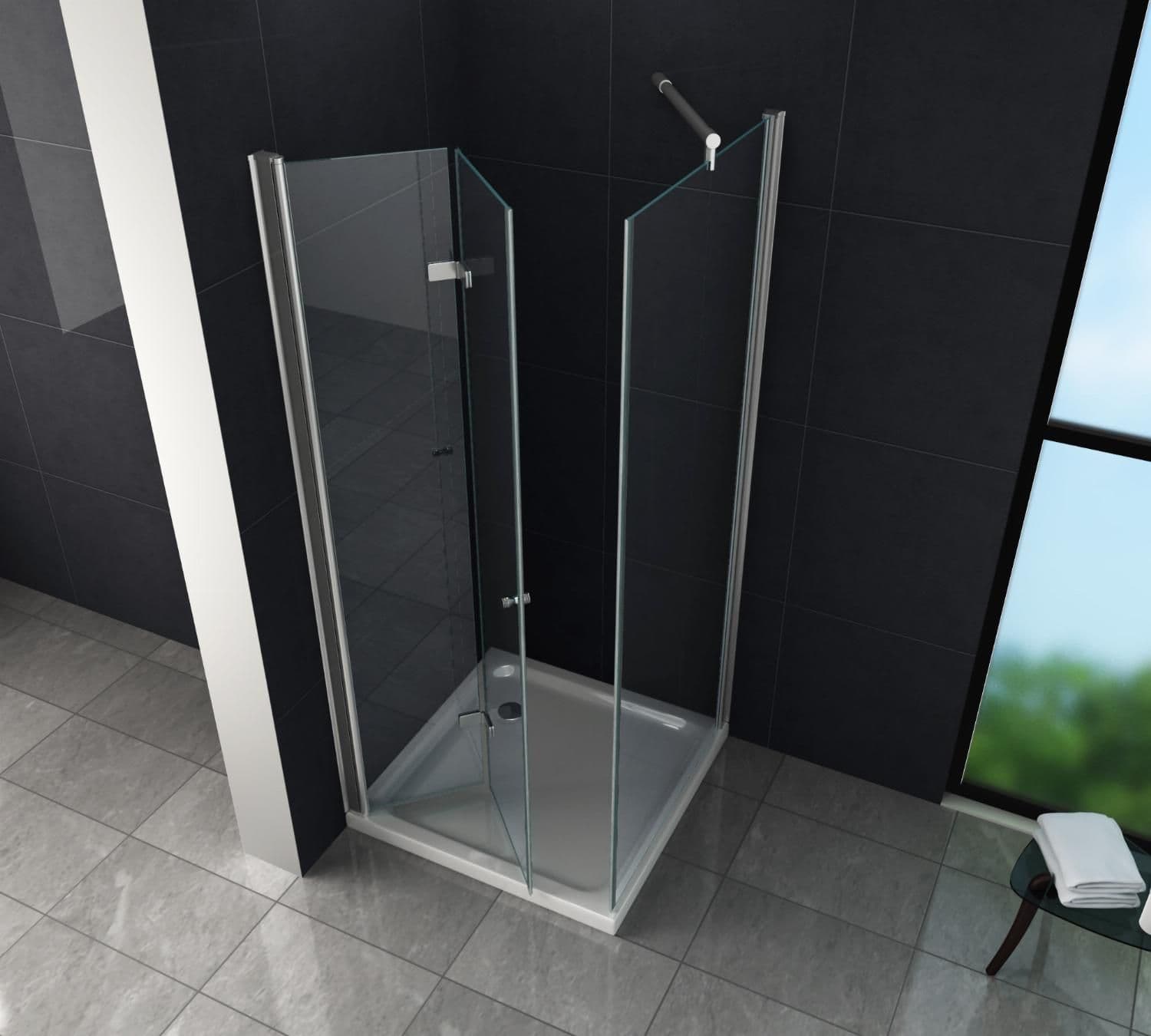 Barrière De Douche Flexible En Silicone - 1m De Long, Ventouses, Anti-débordement Pour Douche, Bain, Cuisine (blanc) - 13