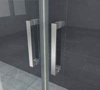 Paroi de douche en U 120x80